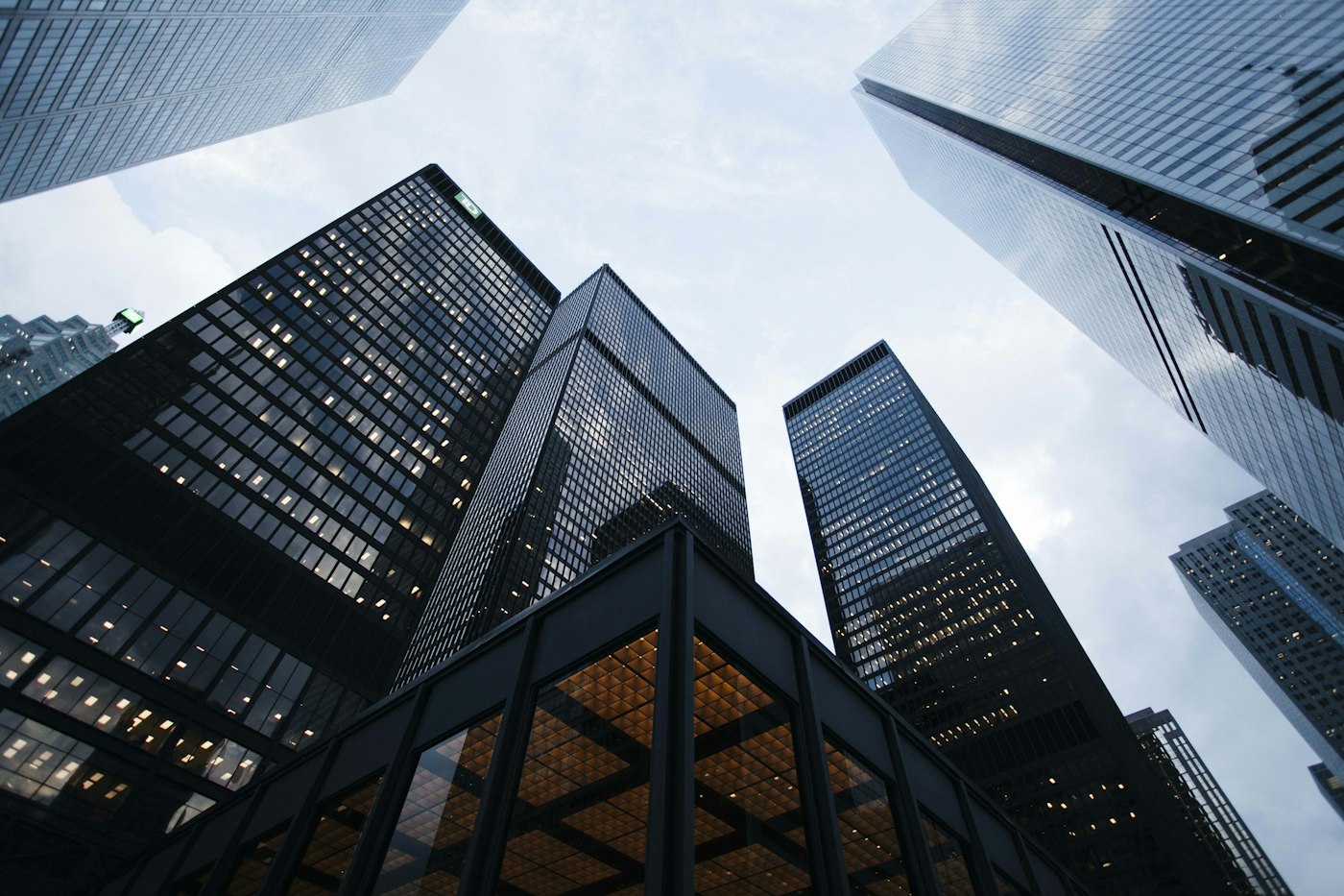 Multi-story commercial building exterior